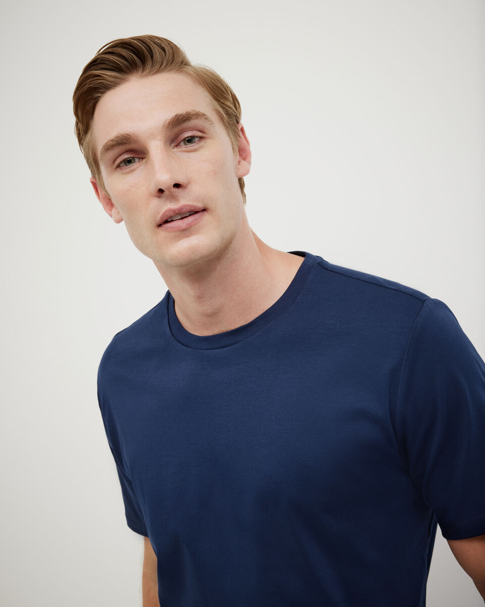 Slim Travel Tee, Navy, hi-res